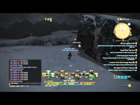 FFXIV Favor Gathering (Red Ooid/Red Roundstone)