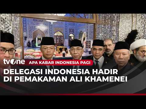 Delegasi Indonesia Hadir di Pemakaman Pemimpin Tertinggi Iran Ali Khamenei Di Mashhad | AKIP tvOne