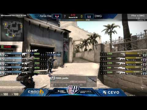 DwG vs Fenix Fire | (bo3) Map 1 Mirage | $1,000 RGN NA Intercontinental Ro8