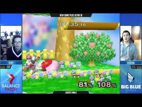 NGPU 18 SSBM - Klaps (C. Falcon) vs. dudutsai (Jigglypuff) - Melee LF