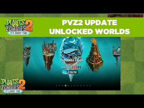 PvZ2 Unlocked Worlds | Plants vs. Zombies 2 | Live From PopCap - YouTube