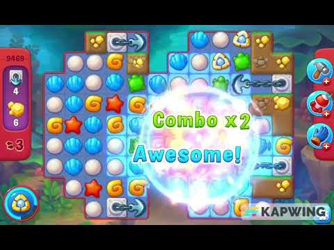 Fishdom Hard Level 9469 (No Boosters) @choraelmin