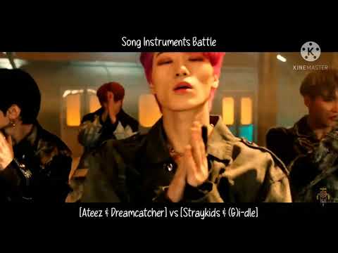 [BATTLE] ATEEZ & DREAMCATCHER VS STRAYKIDS & (G)I-DLE [MASHUP] (Part 1)