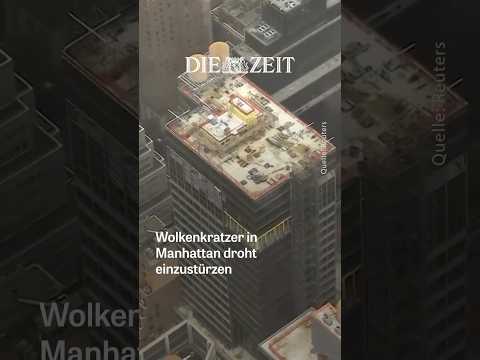 Video Thumbnail: Angst vor Teileinsturz: Hochhaus in Manhattan evakuiert