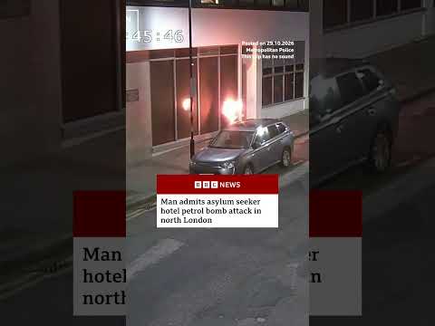 Man admits asylum seeker hotel petrol bomb attack in north London. #BBCNews