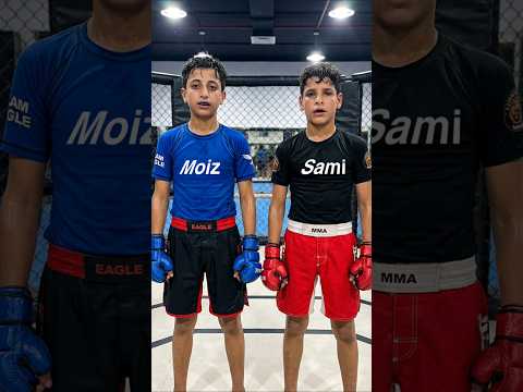 Moiz vs Sami MMA Fight Kon jeetega 😱😱#viral #ai #trending