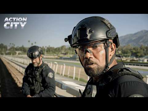 SWAT Faces Off Against the Omegas at the Race Track | S.W.A.T. (Shemar Moore)