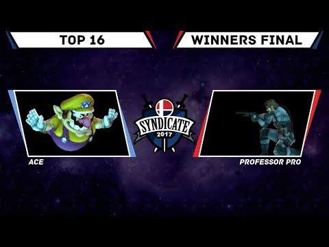 SYN17 PM - Ace (Wario) vs Professor Pro (Snake) | Top 16 Winners Final