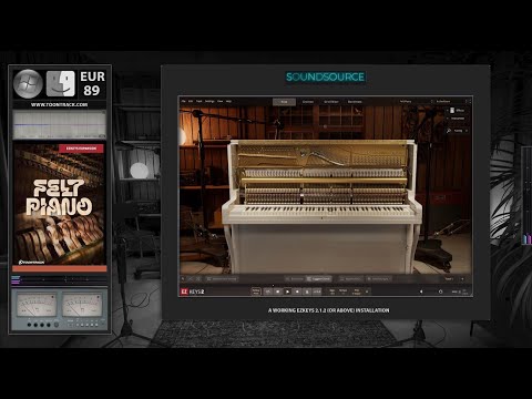Felt Piano - Ezkeys 2 Expansion - Toontrack