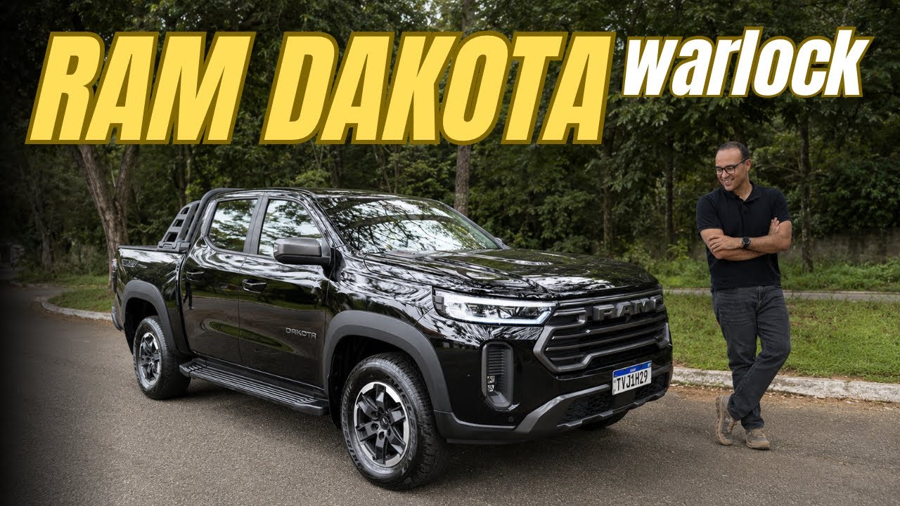 RAM DAKOTA WARLOCK 2027 - O QUE MUDA? Motor, consumo e DETALHES