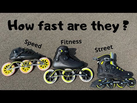 What is the fastest skate? - Test and review Street vs Fitness vs Speed skates