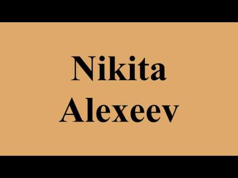 Nikita Alexeev
