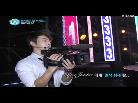 120712 Donghae & Eunhyuk @ MNet - Funy Moment