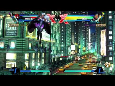 Ultimate Marvel vs Capcom 3 (PS3) -- Non-Ranked Matches 73 (Part 1/3)