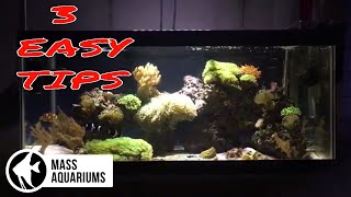 How to Keep Crystal Clear Water in your Reef:My 3 Must Haves for your Filtration/No Sump/No Skimmer