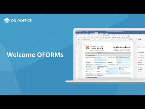 Fillable forms in ONLYOFFICE 7.0