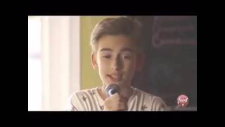 Johnny Orlando singing See the World from his EP VXIIXI live at food Network Canada