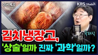 김치냉장고, '상술'일까 진짜 '과학'일까? - 곽재식 작가 [성공예감 이대호입니다] 2부 심층인터뷰 | K…