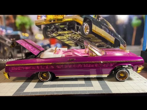 Custom  Redcat 64 Impala Lowrider RC getting the custom touch.