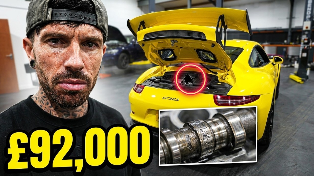 COMPRÉ UN GT3RS AVERIADO QUE PORSCHE SE NEGÓ A REPARAR