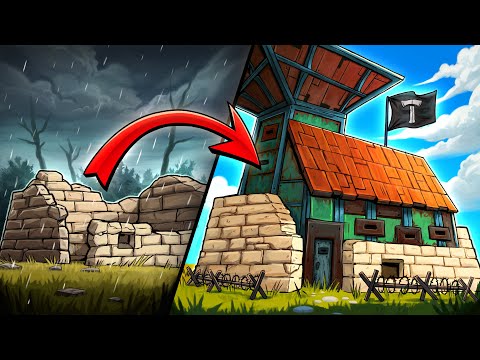 I Turned this RUINED House into a FORTRESS in SCUM...