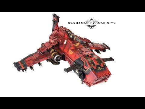 WORLD EXCLUSIVE - New Thunderhawk Gunship - Unboxing (WH40K)
