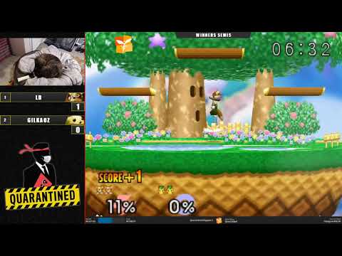 QR2 West Winners Semis - LD (Fox) Vs. Gilkaoz (Pikachu) Super Smash Bros - SSB64
