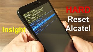 How to HarD ReseT ALCATEL phone - Factory Settings - Free & Easy -