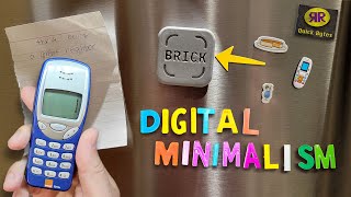 Can BRICK-ing your Smartphone make it RETRO again? #DigitalDetox #Dumbphones
