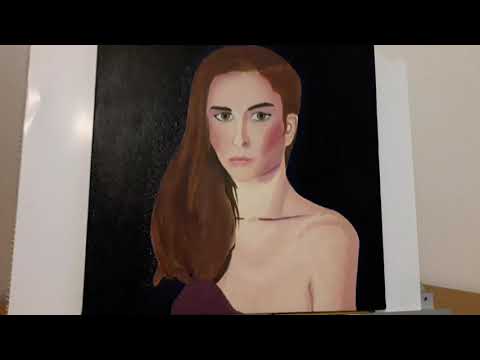 I tried oil painting a portrait in lockdown