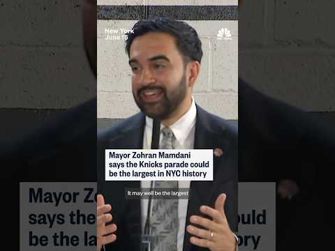 Mayor Zohran Mamdani says the Knicks parade could be the largest in NYC history