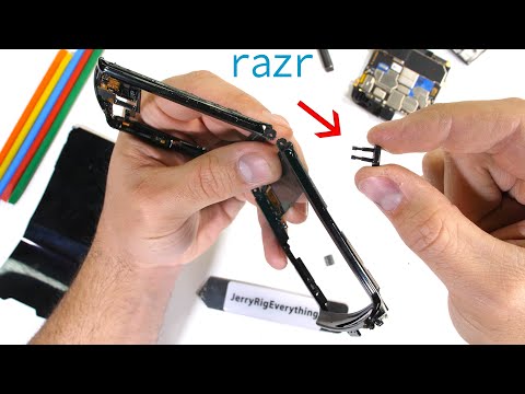 2020年Moto Razrのティアダウン!- Zフリップよりも良いヒンジ？ (2020 Moto Razr Teardown! - Better Hinge than the Z Flip?)