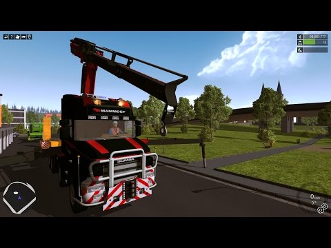 Construction-Simulator 2015 - Scania V8 T164 with Crane