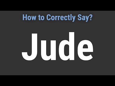 How to Pronounce Name Jude (Correctly!)