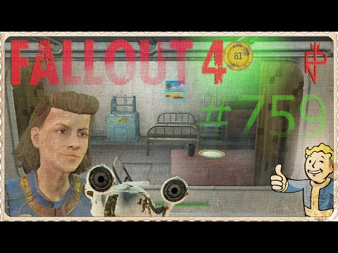 Let’s Play Fallout 4 Deutsch #759 – Unser Zimmer in Vault 81