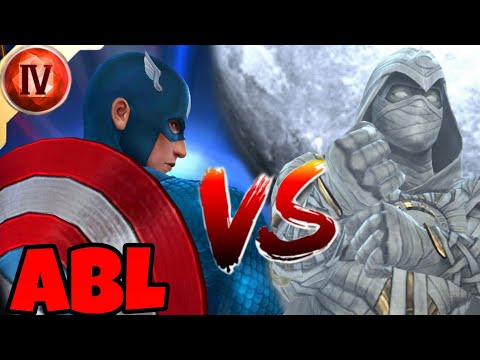 MOON KNIGHT vs CAPTAIN AMERICA | ABL COMPARISION | COMBAT HUMAN MALE | MARVEL FUTURE FIGHT | MFF