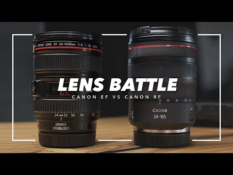 Are Canon RF Lenses Worth it?? - EF vs RF 24-105 F4