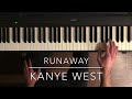 Kanye West - Runaway Piano Rendition