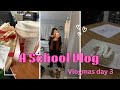 Come With Me To SCHOOL Vlog Vlogmas Day 3