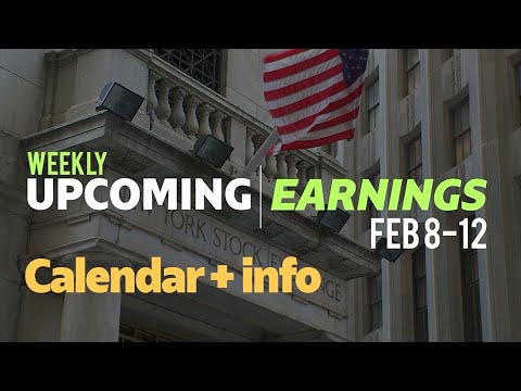 Earnings Weekly Calendar (Feb 8 - 12) | Top Stocks
