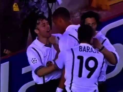 Valencia 1-0 Arsenal UEFA Champions League Quarter Final 2nd Leg 2000/01