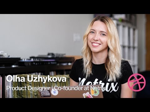 Dribbble Interview: Building a design agency with Olha Uzhykova