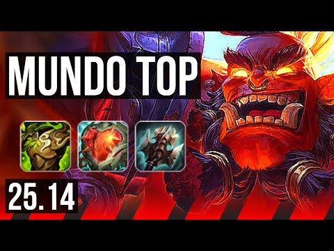 DR. MUNDO vs ORNN (TOP) | 60k DMG, 11/3/14 | NA Master | 25.14