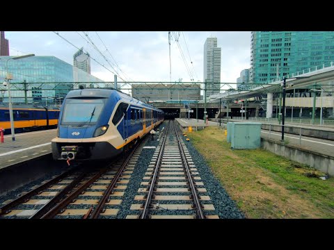 De jongste spoorlijn van Nederland: Zwolle - Lelystad - Den Haag CABVIEW HOLLAND SNG 12okt 2020