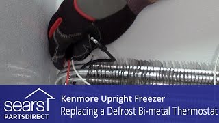 How to Replace a Kenmore Upright Freezer Defrost Bi-metal Thermostat