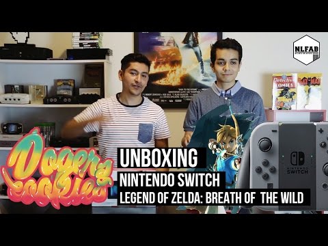 Dogers & Cookies / UNBOXING / Nintendo Switch / The Legend of Zelda: Breath of the wild