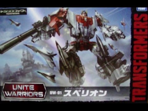 Transformers TakaraTomy Unite Warriors UW-01 Superion 3D Review