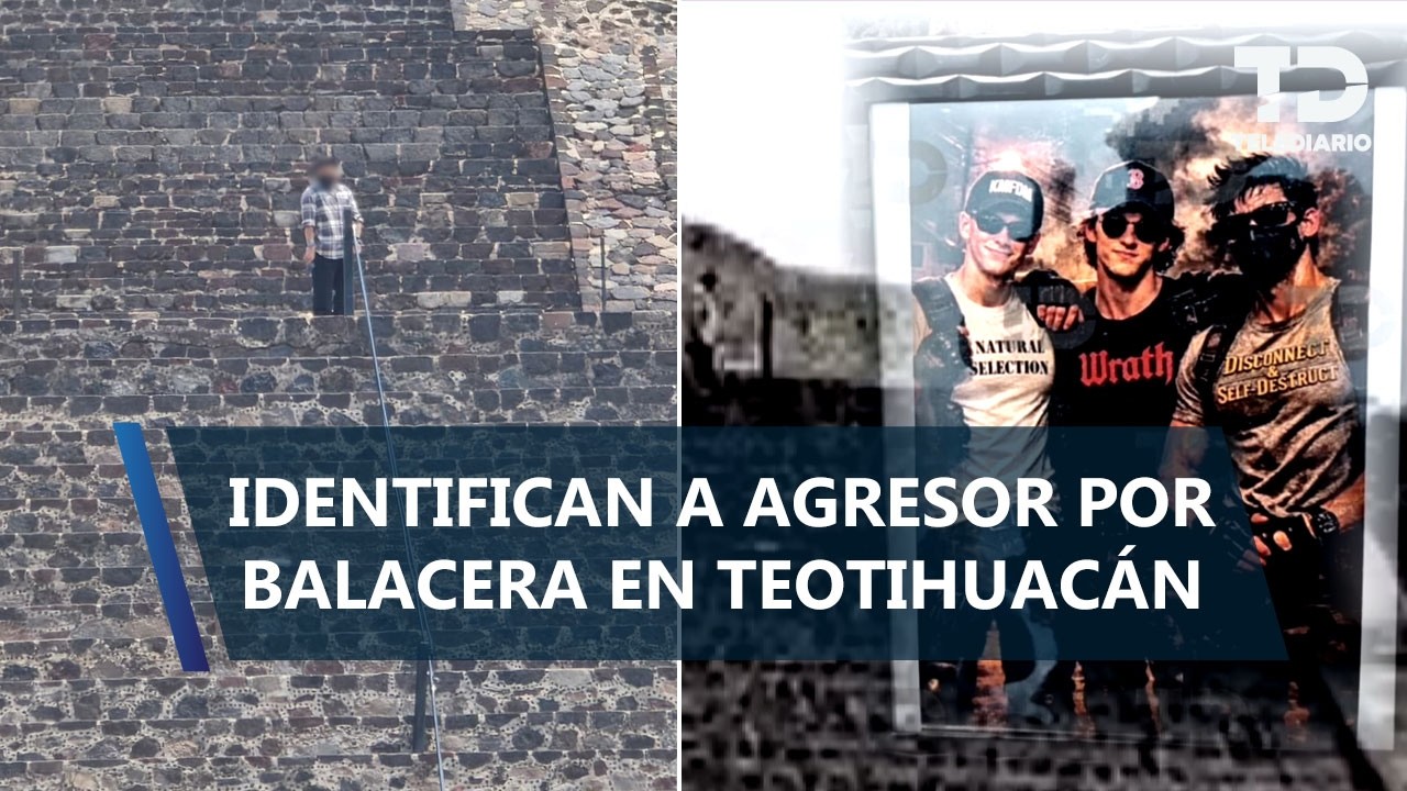 Identifican a hombre que agredió a turistas en Teotihuacan