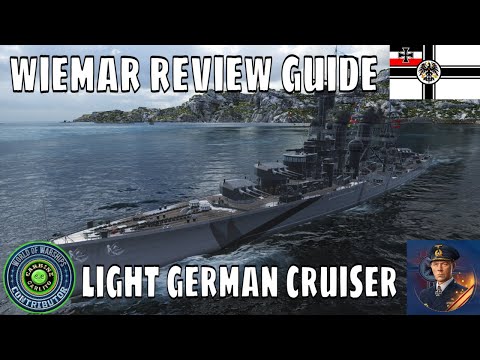 KMS Weimar World of Warships Premium German Cruiser Wows Review Guide