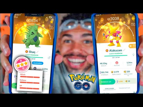 MEUS LUCKYS LVL 50 DEPENDEM DISSO - POKEMON GO | Cris |